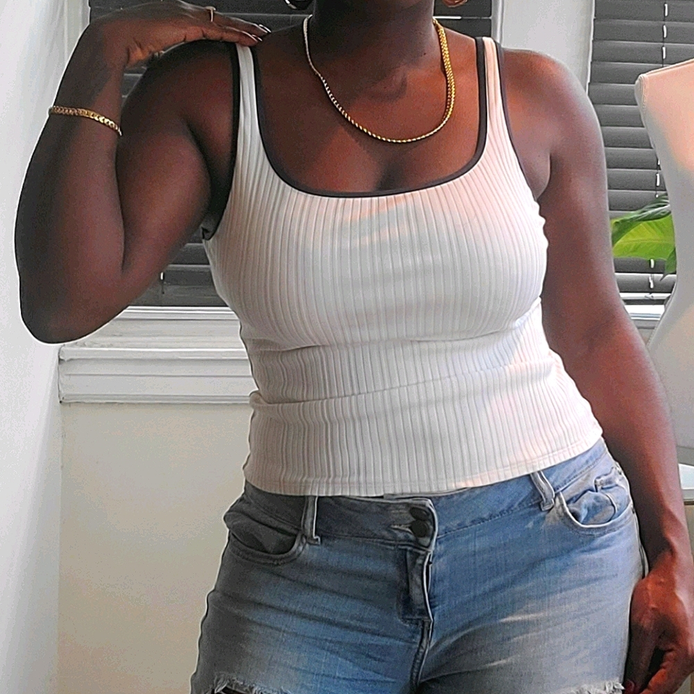 Vintage Nautica Ribbed Tank
